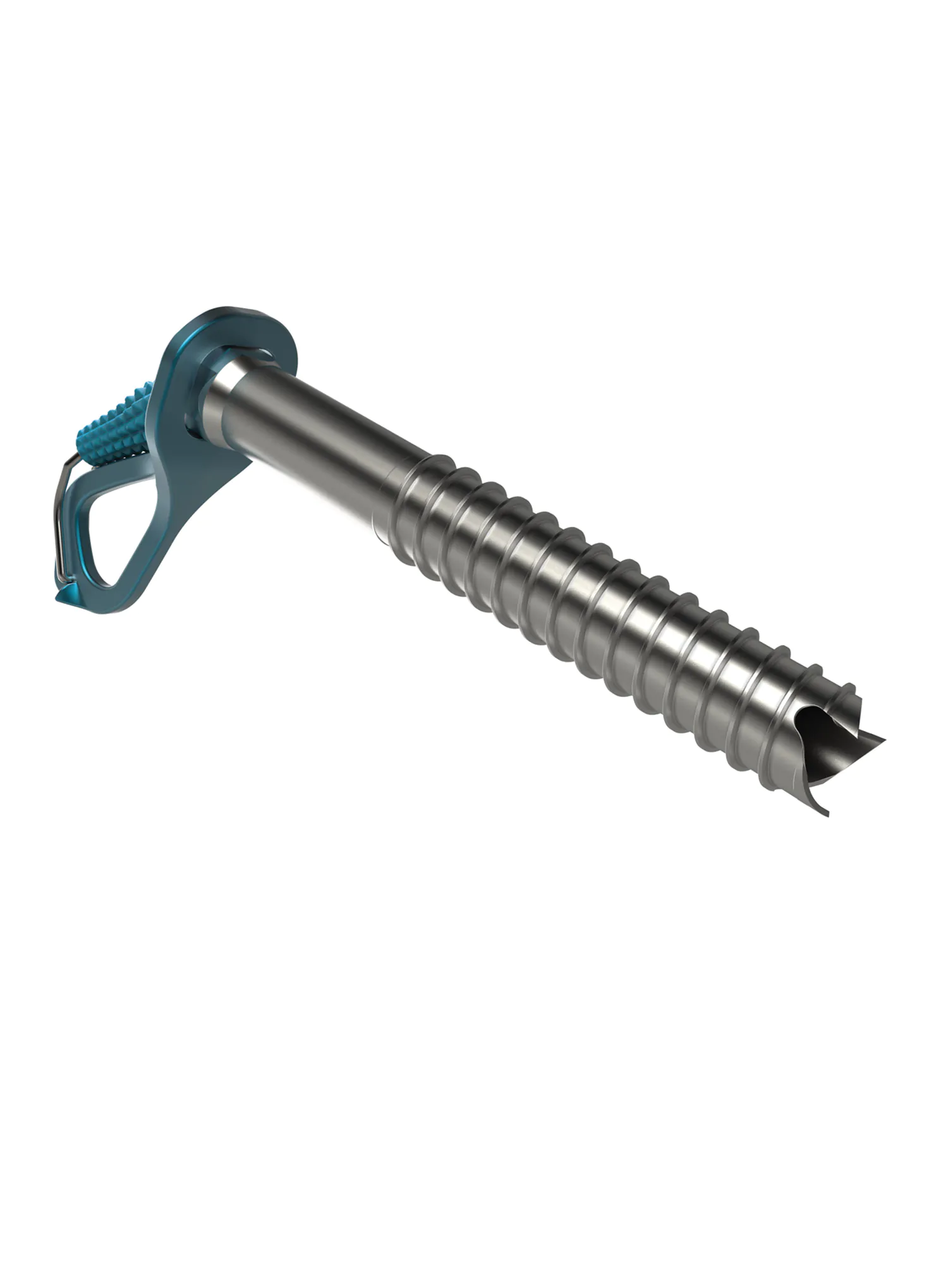 Blue Ice Aero Ice Screw 16cm - blue